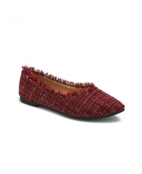 Ballerines Tweed