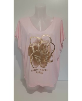 T-Shirt Fleur (4 coloris)